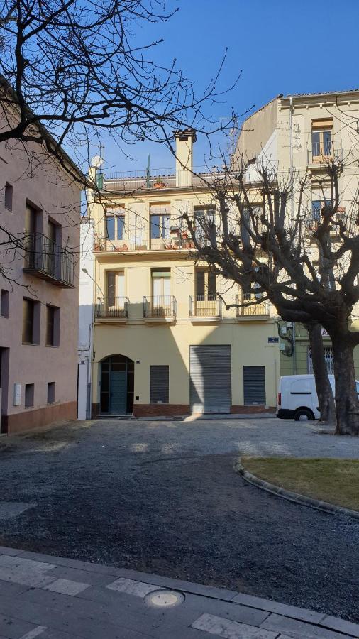 Casa Matilda - Apartamento Con Chimenea, Vistas, Rustico-Elegante En El Centro Sant Joan de les Abadesses Exteriör bild